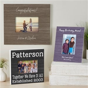 Create Your Own Custom Printed Picture Frames - 24273