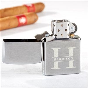 Zippo Lavish Last Name Personalized Windproof Zippo Lighter - 31380
