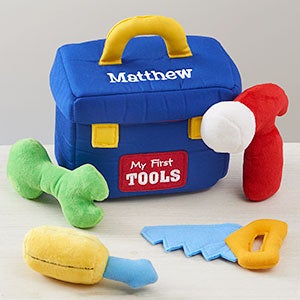 baby gund tackle box Playset My First 7.5" Toy : Toys & Games a worm crinkle toy Gund My First Tackle Box