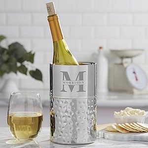 Lavish Last Name Engraved 21oz Stemless Wine Glass