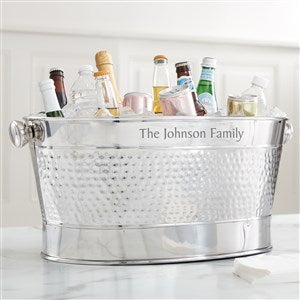 Hampton Collection Personalized Party Tub