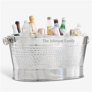 Engraved Stainless Steel Outdoor Cooler Tub - 3305 Engraved Stainless Steel Outdoor Cooler Tub - 3305