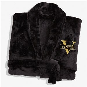 Black Fleece Robe-47"