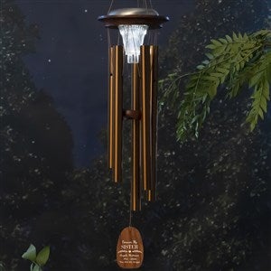 Forever My…Memorial Personalized Solar Wind Chime  - 39130
