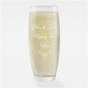 Custom Christmas Quotes and Sayings Champagne Flute - Stemless Engraved