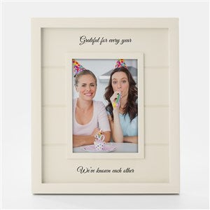 Engraved Birthday Farmhouse Picture Frame - 42676