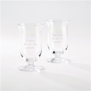 Engraved Riedel Retirement Single Malt Whiskey Glass Set - 42693