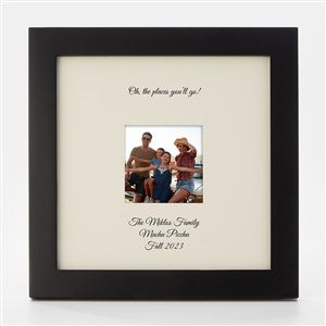 Engraved Family Vacation Gallery Square Opening Picture Frame - 43043