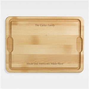 Engraved Family Maple Cutting Board  - 43243
