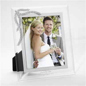 Engraved Wedding Athena 8x10 Picture Frame - 43458 Engraved Wedding Athena 8x10 Picture Frame - 43458