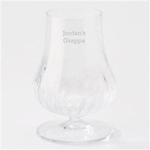 Engraved Luigi Bormioli Mixology Spirits Glass