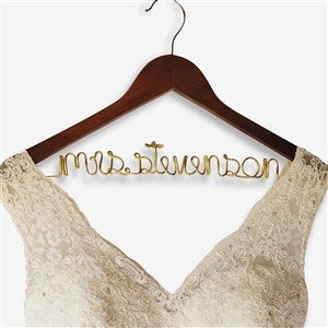 Custom Name Wedding Hanger - Bride