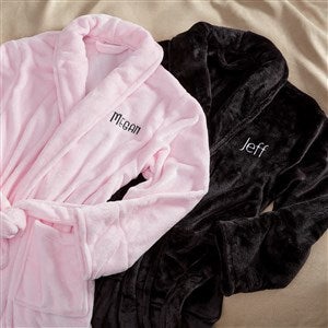 Couples Embroidered Robe Gift Set
