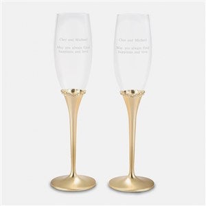 Engraved Gold Princess Flute Set by Jessie James Decker