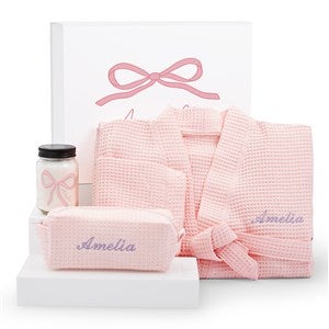 Kittenish Personalized Pink & Pampered Gift Set - 54801