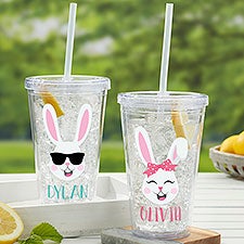 Build Your Own Bunny Personalized Acrylic Insulated Tumblers - 30236