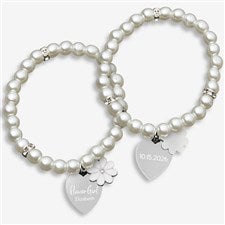 Personalized Flower Girl Bracelet - 31007