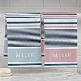 Turkish Stripes Personalized Hand Towels - 31098