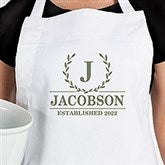 Laurel Wreath Personalized Aprons & Potholders,Laurel Wreath Personalized Aprons & Potholders - 31272