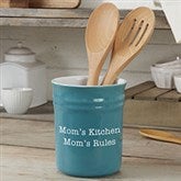 Personalized Classic Ceramic Utensil Holder - 31335
