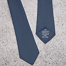 Personalized Secret Message Men's Tie - 31498