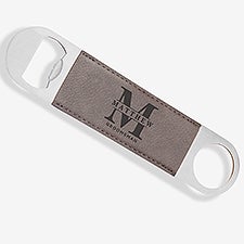 Lavish Groomsmen Wedding Personalized Bottle Opener - 31623