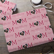 Loving Mom Personalized Photo Wrapping Paper - 31786