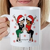 Christmas Best Friends philoSophie's Personalized Oversized Mug - 32526