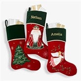 Traditional Icon Personalized Christmas Stockings - 32747