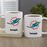 NFL Miami Dolphins Personalized Coffee Mugs - 32952