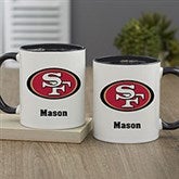 NFL San Francisco 49ers Personalized Coffee Mugs - 32961