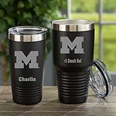 NCAA Michigan Wolverines Personalized Stainless Steel Tumblers - 33146