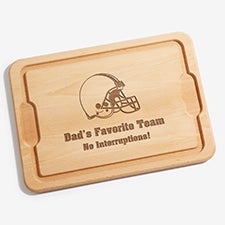 NFL Cleveland Browns Personalized Maple Cutting Boards - 33405