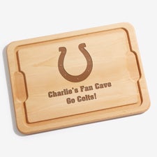NFL Indianapolis Colts Personalized Maple Cutting Boards - 33411