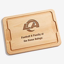 NFL Los Angeles Rams Personalized Maple Cutting Boards - 33415