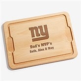 NFL New York Giants Personalized Maple Cutting Boards - 33420