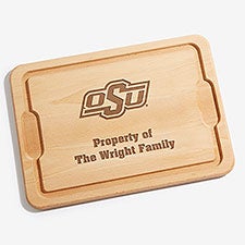 NCAA Oklahoma State Cowboys Personalized Maple Cutting Boards - 33458