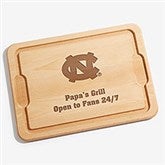 NCAA North Carolina Tar Heels Personalized Maple Cutting Boards - 33464