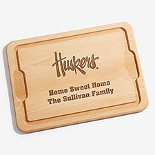 NCAA Nebraska Cornhuskers Personalized Maple Cutting Boards - 33470