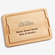 NCAA Ole Miss Rebels Personalized Maple Cutting Boards - 33477