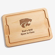 NCAA Kansas State Wildcats Personalized Maple Cutting Boards - 33484