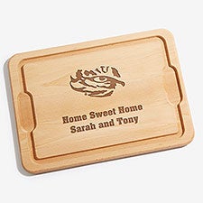 NCAA LSU Tigers Personalized Maple Cutting Boards - 33488