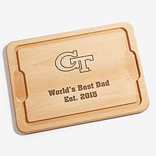 NCAA Georgia Tech Yellow Jackets Personalized Maple Cutting Boards - 33493