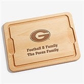 NCAA Georgia Bulldogs Personalized Maple Cutting Boards - 33502