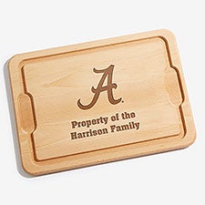 NCAA Alabama Crimson Tide Personalized Wood Cutting Boards - 33506