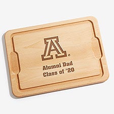 NCAA Arizona Wildcats Personalized Maple Cutting Boards - 33509