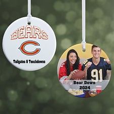 NFL Chicago Bears Personalized Ornaments - 33582