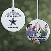 NFL Dallas Cowboys Personalized Ornaments - 33585