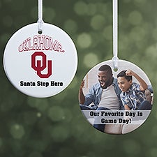 NCAA Oklahoma Sooners Personalized Ornaments - 33623