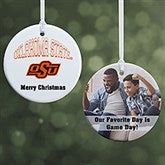 NCAA Oklahoma State Cowboys Personalized Ornaments - 33624